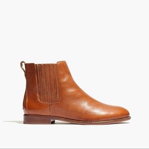 Madewell Tan Leather Chelsea Boots / 9.5 Women’s